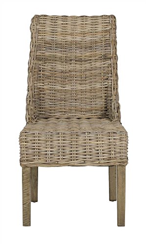 SAFAVIEH-Home-Collection-Suncoast-Brown-Dining-Chair SAFAVIEH Home Collection Suncoast Brown Dining Chair