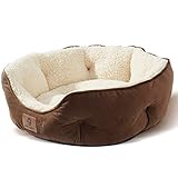 Asvin Small Dog Bed for Small Dogs, Cat Beds for Indoor Cats, Pet Bed for Puppy and Kitty, Extra...
