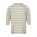 Mens 3 Button 3/4 Sleeve Blouses Casual Loose Fashion Pullover Tops Crew Neck Printed Comfortable Henley Shirts