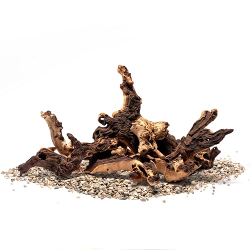 Ultum Nature Systems Driftwood - Mopani Wood - Natural Aquarium Hardscape for Planted Tank...