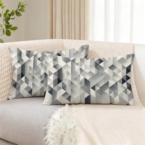 Housse de coussin 50x70 en velours vert avec fermeture invisible - 6