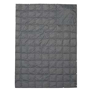 ROCK CLOUD Packable Camping Blanket Ultralight Outdoor Blankets Stadium for Hiking Camp Travel Outside Sports, Grey