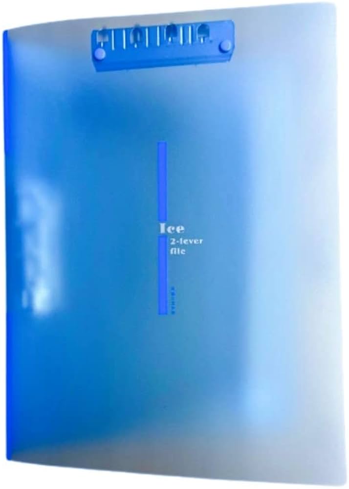 Amazon | まとめ売り パンチレスファイル A4 レバー ダブルレバー Z式