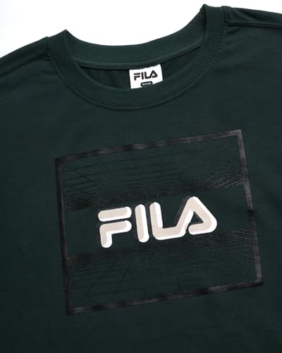 Fila Boys Athletic Shirts - 3 Pack Performance Crewneck Boys Dry Fit Shirts - Active Short Sleeve Graphic Tees (Sizes 8-18)4