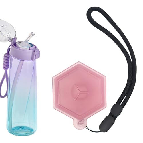 Culinavog Air-Up Fragancia Pod Almacenamiento, Estuche para cápsulas de aroma, Soporte para ambientador, Anillos aromáticos almacena, Almacenamiento Seguro de Cajas Aromáticas Sin BPA (Rosa)