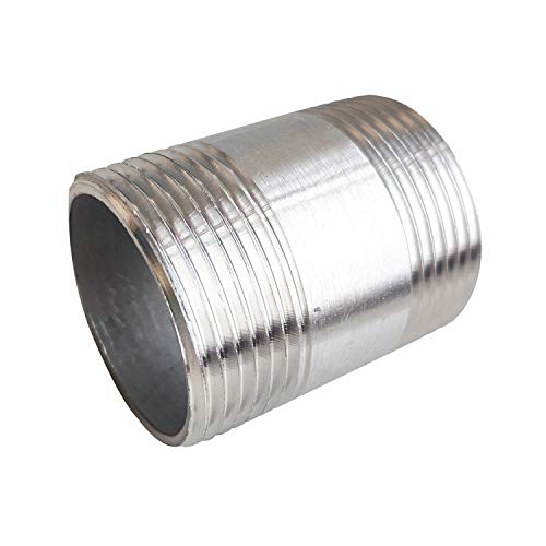 Lozome 3/4 Zoll Edelstahl Außengewinde Nippel