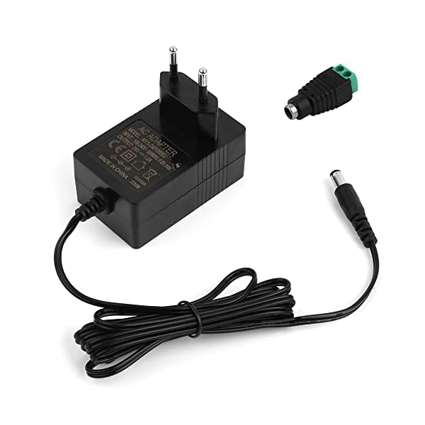 Netzteil 24V, Steckernetzteil 24v Universal AC/DC Netzadapter Transformator, Switching Adapter 100-240v 50-60hz für…