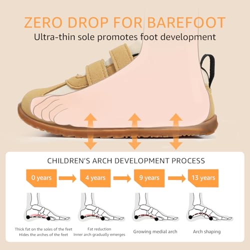Image of STQ KIDS Toddler Lightweight Slip on Sneakers: Boys Barefoot Shoes Kids Walking Shoes Boy Sneakers, Toddler First Walking Shoe Comfort Tennis Activities