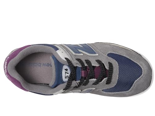 Image of New Balance Kids 574 New-b V2 Familiar Ground Hook and Loop Sneaker