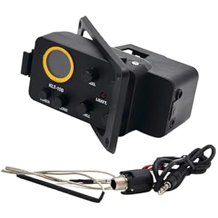 Never miss a beat with our acoustic guitar preamp pickup featuring a LED indicator. Get timely alerts to replace batteries, ensuring uninterrupted performances. Acoustic guitar pickup delivers rich, natural tones with minimal setup. Designed for seam...