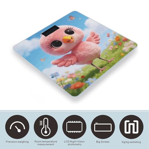 Báscula Digital Pink Sparrow para Cuerpo hasta 180kg miniatura 3