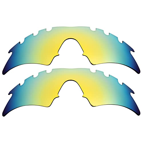 Verres M Frame Sweep polarisés Or 24k ventilés - Lot de 2 taille unique