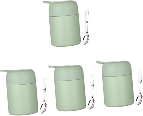 NOLITOY Recipientes térmicos para almuerzo con aislamiento térmico para alimentos calientes, contenedor de sopa con aislamiento térmico, tazas de