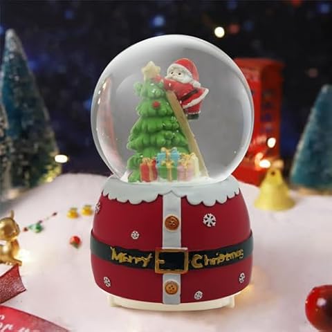 Daixilan Musical Christmas Snow Globe Lantern Cover