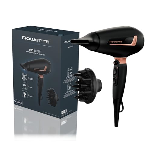 Rowenta Pro Expert - Secador de pelo de 2200 W con motor AC Pro...