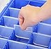 JEJ Astage PS360 Parts Stocker, Blue, Includes 12 Dividers, (W x D x H): Approx. 14.0 x 9.6 x 2.7 inches (35.8 x 24.4 x 6.8 cm), Tool Box, Accessory Storage, Tool Box