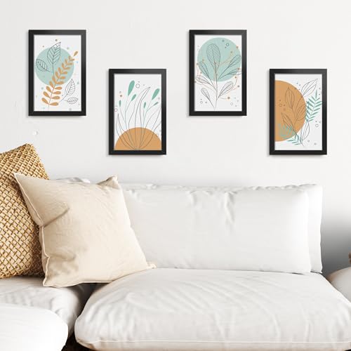 LaVie Home 5.5x8.5 Picture Frame for Wall Display, 5.5x8.5 Black Picture Frame with HD Plexiglas, 5.5 x 8.5 Frame 1 Pack, Display Frame for Vertical or Horizontal, Classic Collection