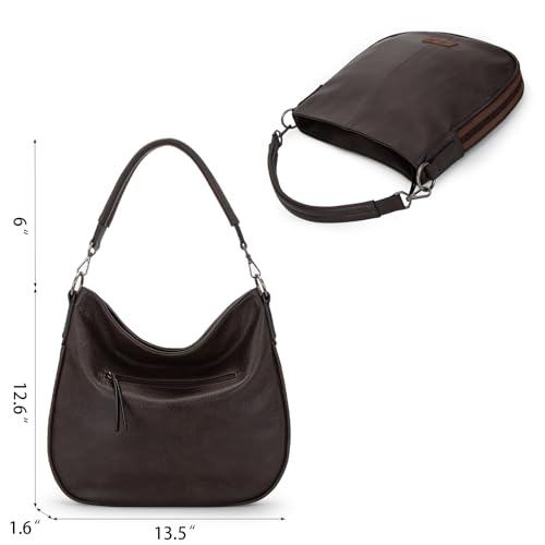 Image of Wrangler Hobo Bags Crossbody Bag for Women Shoulder Purse Handbags with Adjustable Strap