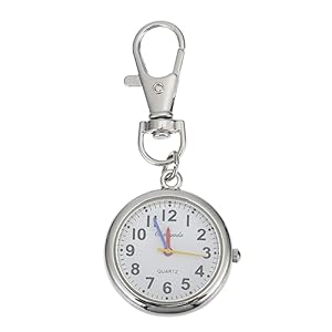 KONTONTY 1 PC Karakter Verpleegster Zakhorloge Verpleging Horloges Voor Verpleegkundigen Sleutelhanger Voor Sleutels Digitaal Zakhorloge Kinderen Sleutelhangers Hangend Zakhorloge