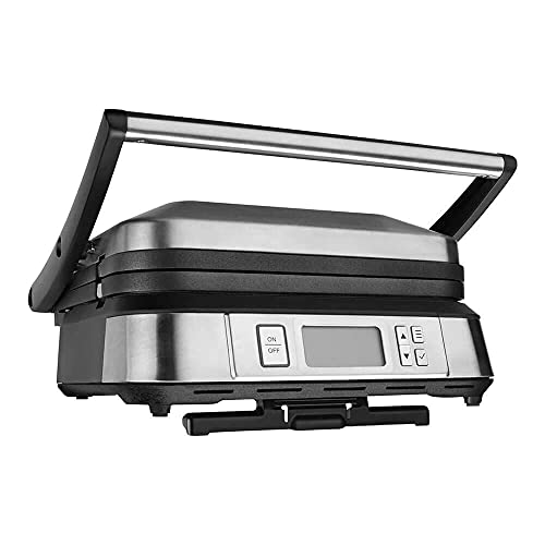 Cuisinart Gr-6S Contact Smoke-Less Mode Griddler, 11.5"(L) X 10.5"(W) X 7.0"(H), Silver (Renewed) #TOP2