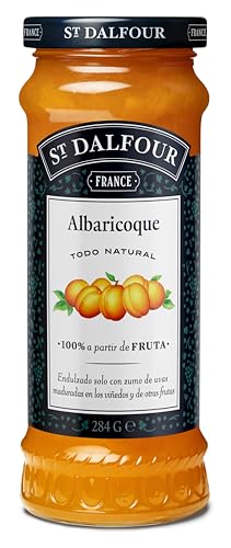 St Dalfour ALBARICOQUES EXTRA | Fruta triturada | Mermelada natural 284g | 100% fruta sin azúcares añadidos