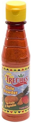 Trechas Seasoning for Fruits & Vegetables 6.4oz - 7.4oz (Pack of 6) (Chile Powder - 7.4oz)