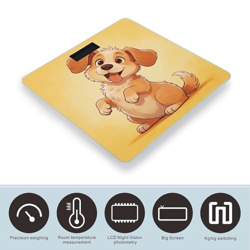 Báscula digital para baño con alta precisión y pantalla LCD miniatura 3