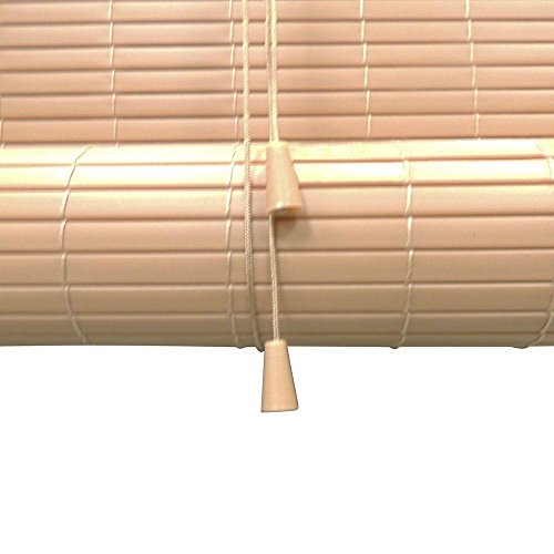 Premier Indoor/Outdoor (Interior/Exterior) Roll Up Window Shades/Blinds - Shades/Blinds - Latte Brown 60 Inch Long-54 W X 60" #TOP4