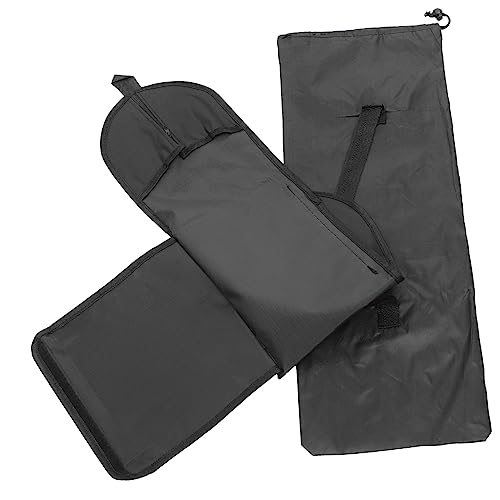 ibasenice 2 Pack Skateboard Carrying Bag Multifunctional Pouch Zipper Closure Shoulder Holder