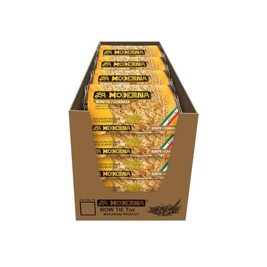 La Moderna Bow Tie Corbata Pasta, 7 oz, Pack of 20