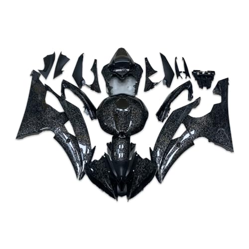 MC Forged Carbon Fiber Look Complete Fairing Fit for Yamaha 2008-2016 YZF R6 YZF-R6 Injection Mold ABS Plastics New Bodywork 2009 2010 2011 2012 2013 2014 2015 Ms2