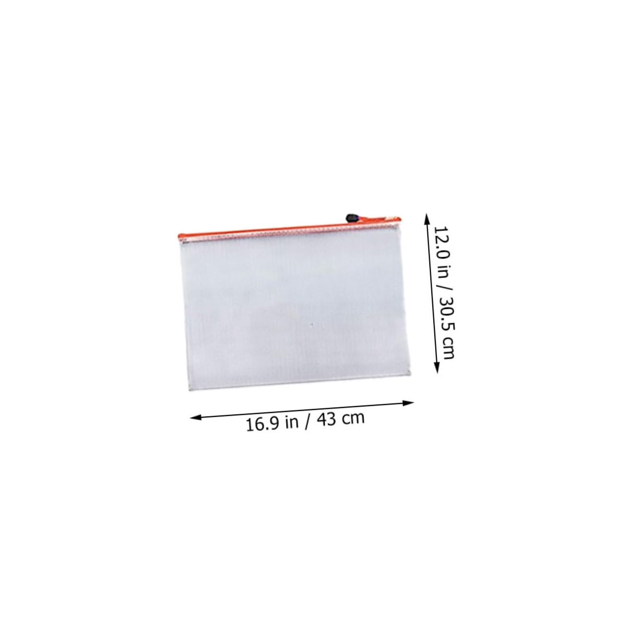 16 pezzi Bustine Portadocumenti con Zip in PVC Trasparente Organizer Ufficio Multiuso per File Cosmetici e Accessori Vari Formati Custodia Resistenti e Visibili