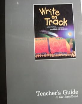 Paperback A teacher's guide to accompany Write on track Book