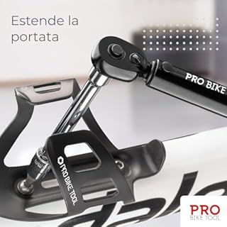 PRO BIKE TOOL 1/4 Set di chiavi dinamometriche - Kit di manutenzione per biciclette da strada e da montagna - Include prese a brugola e Torx - chiavi dinamometriche - chiave dinamometrica bicicletta -
