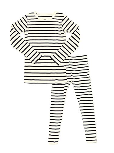 AVAUMA Baby Boys Girls Pajama Set 6M-8T Kids Cute Toddler Snug fit Pjs Cotton Sleepwear (Jam_Black Medium)