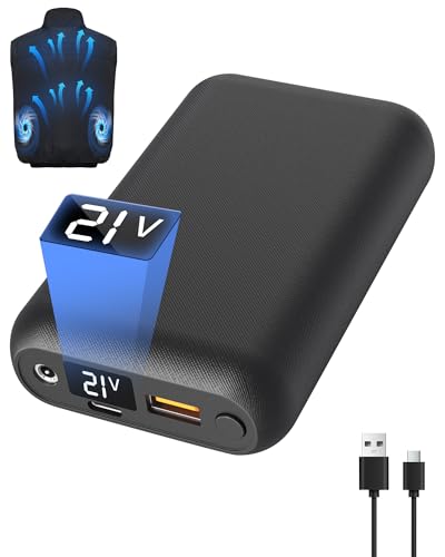 Amazon.co.jp: 空調作業服 バッテリー のみ 21V 超高出力 20000mAh 大