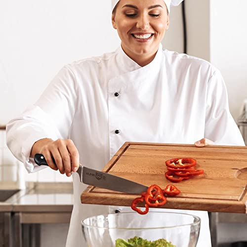 Kuma Multipurpose Chef Knife - 8 Inch Professional Sharp Knife - Kitchen Knife For Cutting, Chopping And Dicing With Incomparable Ergonomic Grip #TOP6