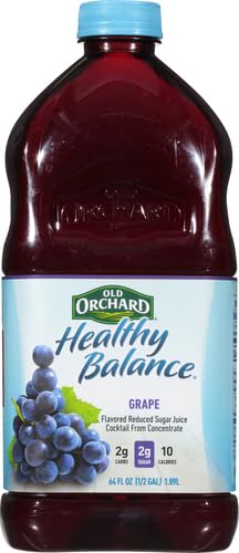 Old Orchard Healthy Balanced Grape, 64 oz