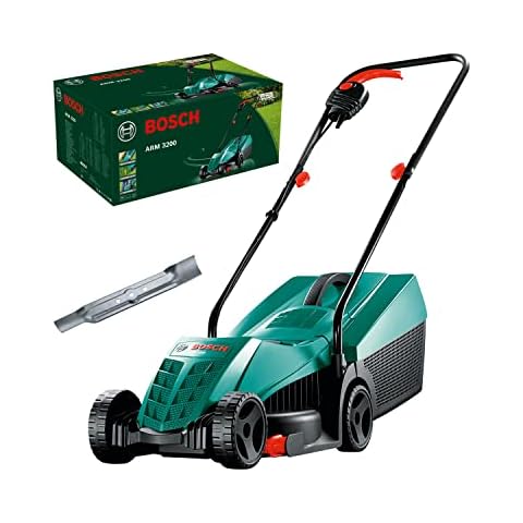 Bosch ARM 3200 Electric Lawnmower with Extra Blade Cover