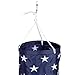 Zcutt Home Goods 40-inch (3.3 Feet) USA American Flag Windsock - Fade Resistant Spun Polyester - Embriodered Stars - Includes Hanging Clip