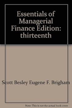 Essentials of Managerial Finance