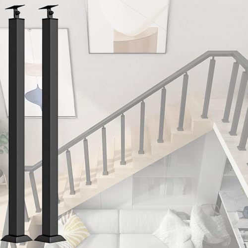 Garde-corps d'escalier en métal de qualité supérieure réglable 270° - 2