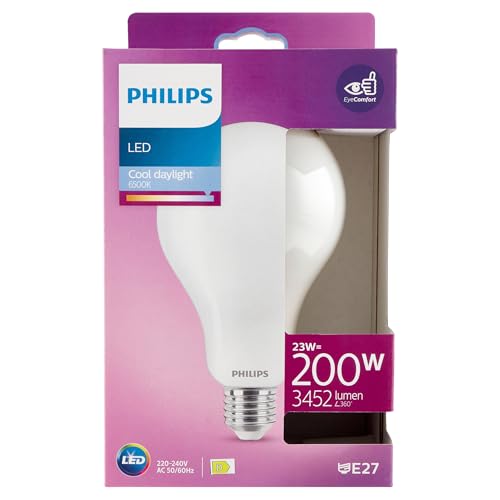 Philips Led Goccia Vetro 200W E27 6500K