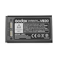 Godox VB30 Akku V100 V1Pro V1 PRO 7,2 V/2980 mAh Li-Ionen-Akku Pack für GODOX V100 V1PRO-S V1PRO-N V1PRO-C V1PRO-F V1PRO-O V1PRO Flash und V1 V860III V860III-S V860III-C V860III-C V8600III-C
