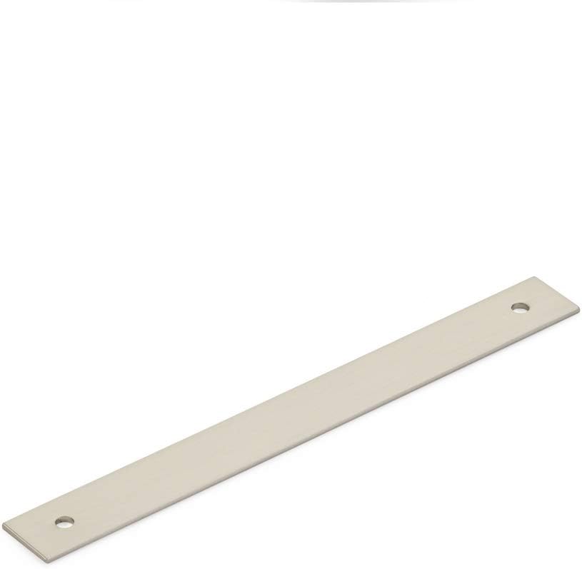 Schaub Pub House Collection 6 in. (152mm) Pull Backplate, Signature Satin Brass - 5106B-SSB