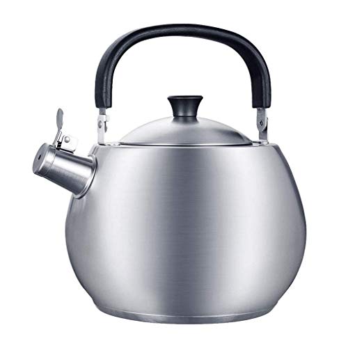 Herdkessel 304 Edelstahl Teekanne Traditioneller Wasserkocher Elektrische Gasherde Herdkessel Induktionsherd Pfeife Kleiner Wasserkocher Kaffee Wasser