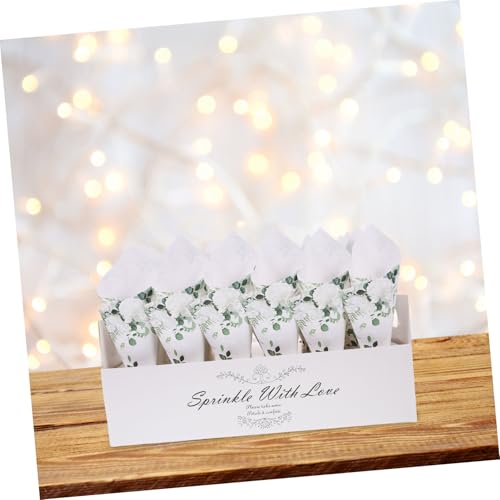 Boîte à cônes papier mariage de qualité supérieure pour événements