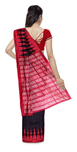 Gayatri Wsc Ltd black sambalpuri silk saree – image 2