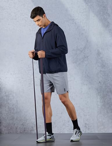 Image of Jockey MV20 Men's Recycled Microfiber Elastane Straight Fit Solid Active Wear Shorts