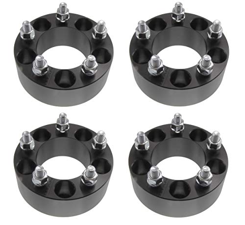 4pc 1.50" 5x114.3 (5x4.5) to 5x5.5 Wheel Adapters/Spacers | 1/2" x 20 Studs